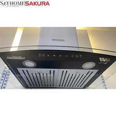 Máy hút mùi SAKURA SR-7730AG kính cong - Chính hãng