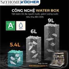 Máy rửa bát Kocher KDEU 8855S7 Series 7 tại thành phố Hồ Chí Minh