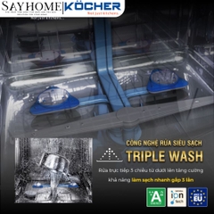 Máy rửa bát Kocher KDEU 8855S7 Series 7 tại thành phố Hồ Chí Minh