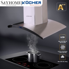 Máy hút mùi kính cong Kocher Serena CXW-188CRV tại thành phố Hồ Chí Minh