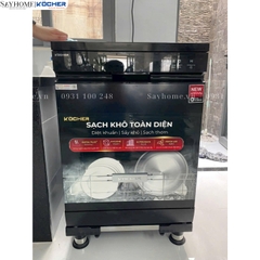 Máy rửa bát Kocher X15B 17 bộ đồ ăn Châu Âu - Bảo hành 3 năm