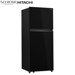 Tủ lạnh 2 cánh màu đen Hitachi HRTN6408SAGBKVN 372 Lít - Hàng chính hãng
