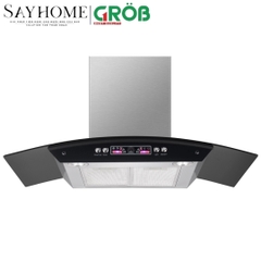 Máy hút mùi kính cong GROB GH-KS1700, GH-KS1900 tại thành phố Hồ Chí Minh