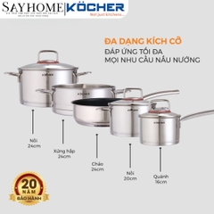 Bộ nồi 5 món KOCHER BERLIN tại thành phố Hồ Chí Minh