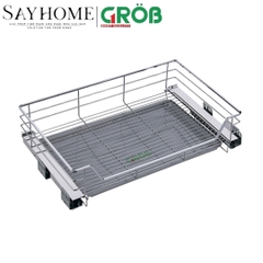 Kệ xoong nồi GROB CS-61/71/75/81/91 inox mạ Crom, nan vuông - Hàng chính hãng GROB