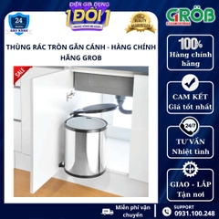 Thùng rác tròn gắn cánh GROB