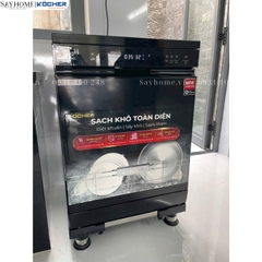 Máy rửa bát Kocher X15B 17 bộ đồ ăn Châu Âu - Bảo hành 3 năm