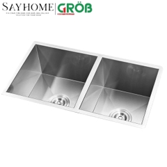 Chậu rửa bát 2 hốGROB  GS304-8143HD tại thành phố Hồ Chí Minh