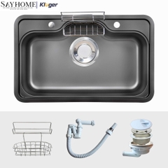 Chậu rửa chén bát 1 hố Nhật Kluger KT8050FB Basic tại thành phố Hồ Chí Minh