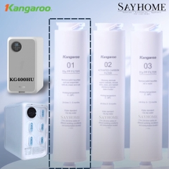 Bộ lõi lọc thô 1 2 3 Kangaroo KG400HU tại thành phố Hồ Chí Minh