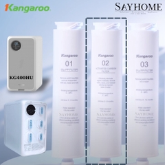 Bộ lõi lọc thô 1 2 3 Kangaroo KG400HU tại thành phố Hồ Chí Minh