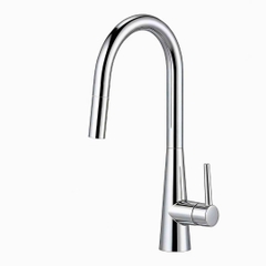 Vòi rửa bát Kluger KLF0009SC dây rút, nóng lạnh - Chính hãng