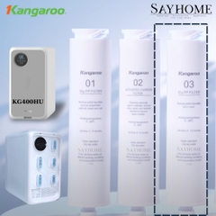 Bộ lõi lọc thô 1 2 3 Kangaroo KG400HU tại thành phố Hồ Chí Minh