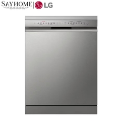 Máy rửa bát LG màu bạc ghi sáng LDT14SVA4.APVPEVN 14 bộ đồ ăn Châu Âu - Bảo hành chính hãng