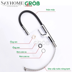 Vòi thân tròn GROB GF304-01 tại thành phố Hồ Chí Minh