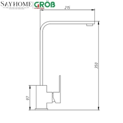 Vòi rửa bát GROB GF-304S, GF-304SHM tại thành phố Hồ Chí Minh