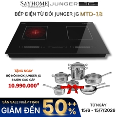 Bếp điện từ đôi JUNGER JG MTD-18 - Hàng chính hãng