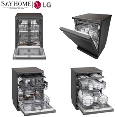 Máy rửa bát LG màu đen nhám LDN14BLA5.ABMPEVN 14 bộ đồ ăn Châu Âu - Bảo hành chính hãng
