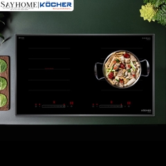 Bếp từ đôi Kocher DI-221/EI-221 -  Bảo hành 3 năm