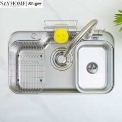 Chậu rửa chén bát 1 hố Nhật Kluger KT7848FS Basic/Plus - Hàng chính hãng