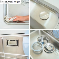 Chậu rửa chén bát 1 hố Nhật Kluger KH8050ST Plus - Hàng chính hãng