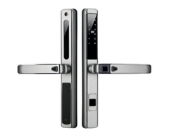 Khóa cửa KASSLER KL-599LX DARK GREY nhôm - Hàng chính hãng