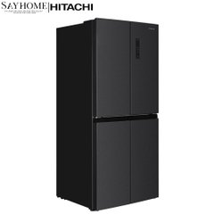 Tủ lạnh 4 cánh màu đen Hitachi HR4N7522DSDXVN 466 Lít - Hàng chính hãng