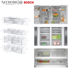 Tủ lạnh BOSCH KFN96AXEA Serie 6 4 cánh tại thành phố Hồ Chí Minh