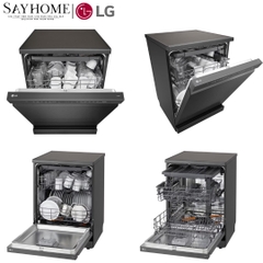 Máy rửa bát LG màu đen nhám LDN14BLA5.ABMPEVN 14 bộ đồ ăn Châu Âu - Bảo hành chính hãng