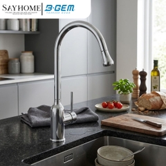Vòi rửa chén bát B-GEM BG-EH002 nóng lạnh dây rút cao cấp tại Thành phố Hồ Chí Minh