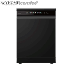 Máy rửa chén COMFEE màu xám đen CDWEF1533GB-WU-VN 15 bộ đồ ăn Châu Âu tại thành phố Hồ Chí Minh
