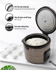 NỒI CƠM ĐIỆN NAGAKAWA NAG0133 1,8 lít - Hàng chính hãng