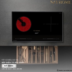 Bếp từ kết hợp hồng ngoại KAFF KF-988IC tại thành phố Hồ Chí Minh