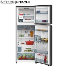 Tủ lạnh 2 cánh màu đen Hitachi HRTN6443SAGBKVN 407 Lít - Hàng chính hãng