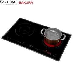 Bếp điện từ đôi SAKURA SE-3260B tại thành phố Hồ Chí Minh