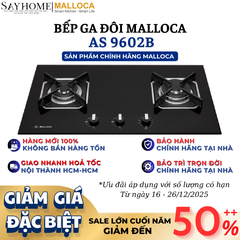 Bếp Ga đôi MALLOCA AS 9602B - Hàng chính hãng