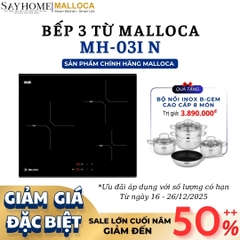 Bếp 03 từ Malloca MH-03I N - Hàng chính hãng Malloca