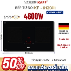 Bếp từ đôi KAFF KF-IH201II - Bảo hành chính hãng 7 năm