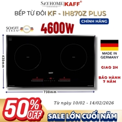 Bếp từ đôi KAFF KF-IH870Z PLUS - Bảo hành chính hãng 7 năm