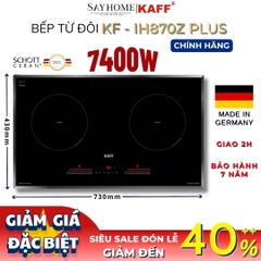 Bếp từ đôi KAFF KF-IH870Z PLUS tại Tân Bình