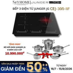Bếp điện từ 3 vùng nấu JUNGER JG CEJ-300-IIF tại thành phố Hồ Chí Minh