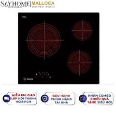 Bếp 03 điện Malloca MR 593 - Hàng chính hãng Malloca