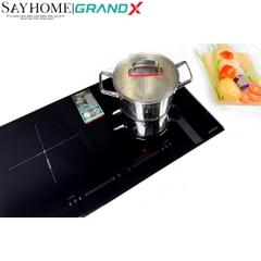 Bếp điện từ đôi GRANDX GX E677SE Series 6 - Bảo hành chính hãng 3 năm