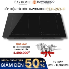 Bếp điện từ đôi HAWONKOO CEH-263-IF  tại thành phố Hồ Chí Minh