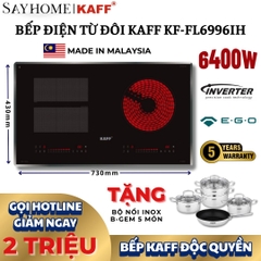 Bếp từ kết hợp hồng ngoại KAFF KF-FL6996IH - Bảo hành chính hãng 5 năm