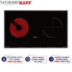 Bếp điện từ đôi kết hợp KAFF KF-073IC - Bảo hành chính hãng 5 năm