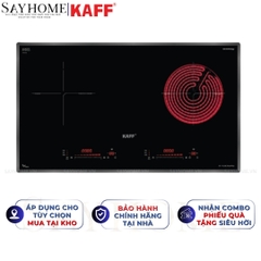 Bếp điện từ đôi kết hợp KAFF KF-FL68IC NEW PLUS - Bảo hành chính hãng 5 năm
