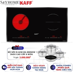 Bếp từ đôi KAFF KF-SD300II - Bảo hành chính hãng 5 năm