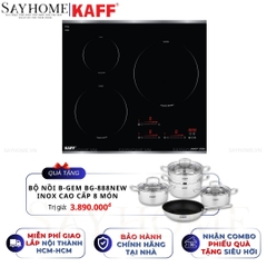 Bếp từ KAFF KF-SQ38IH 3 vùng nấu - Bảo hành chính hãng 7 năm