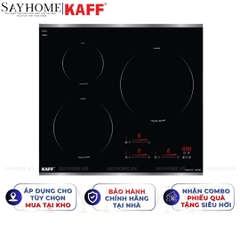 Bếp từ KAFF KF-SQ38IH 3 vùng nấu - Bảo hành chính hãng 7 năm